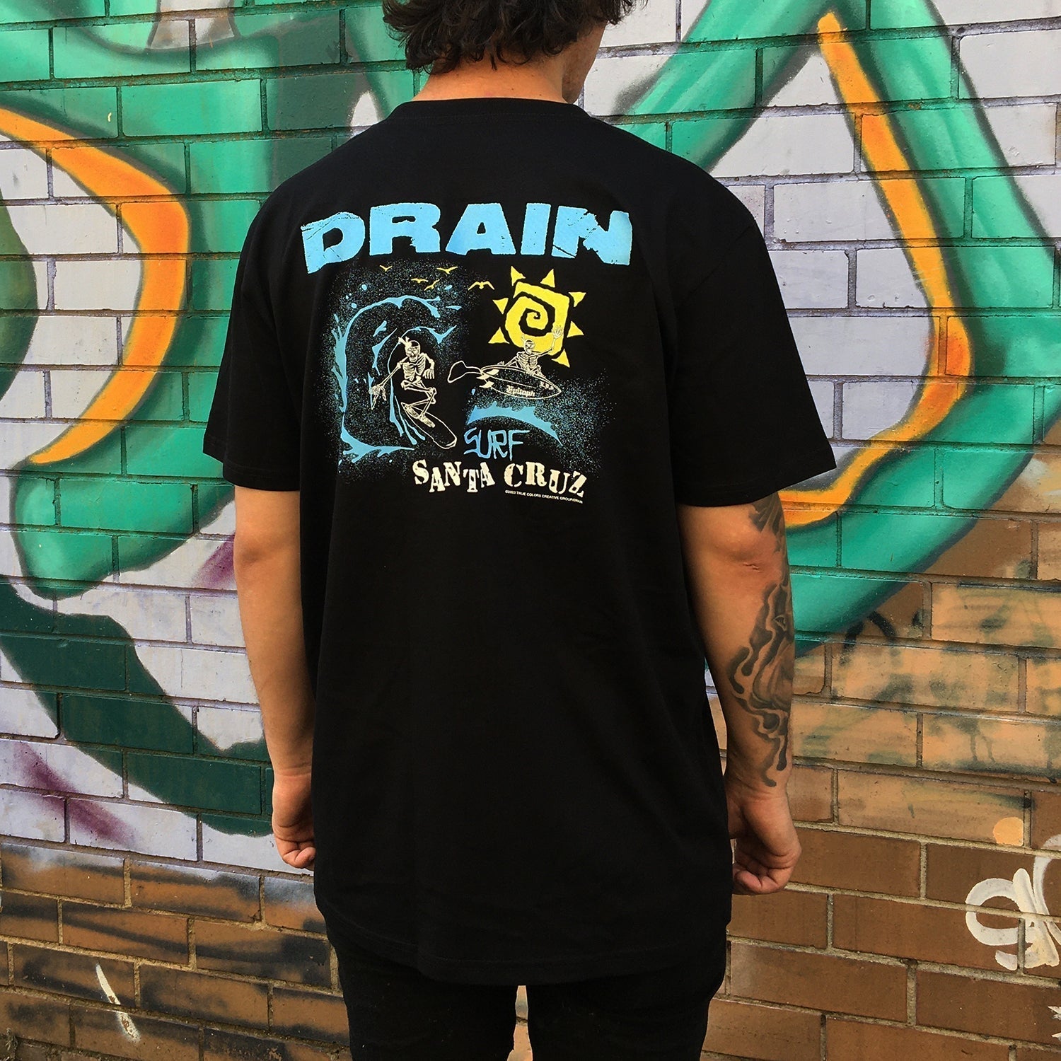 Surf Santa Cruz T-Shirt (Black) Hoodie, Sweatshirt | CoreVibeTees.com (Image 5)