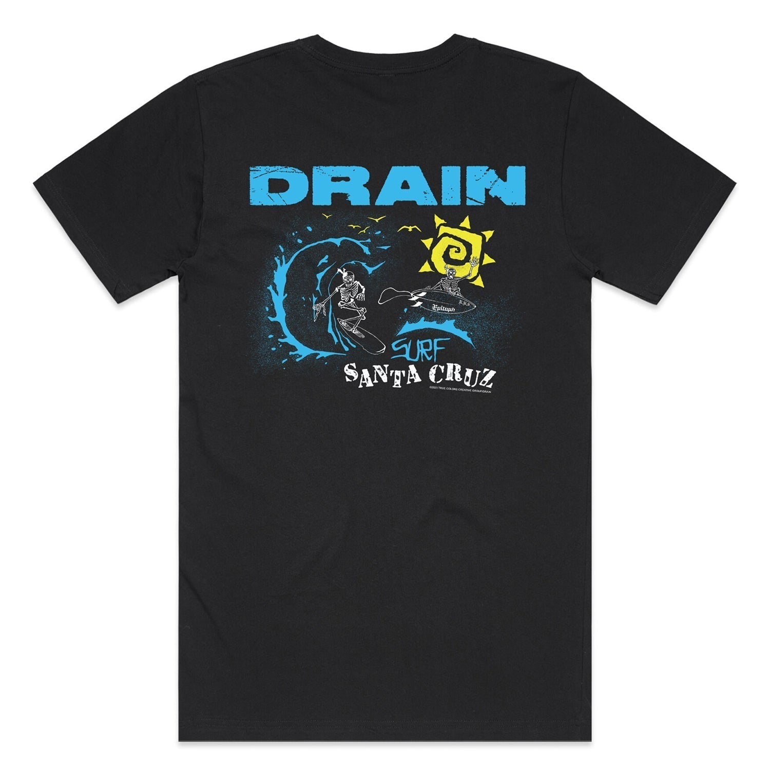 Surf Santa Cruz T-Shirt (Black) Hoodie, Sweatshirt | CoreVibeTees.com (Image 3)
