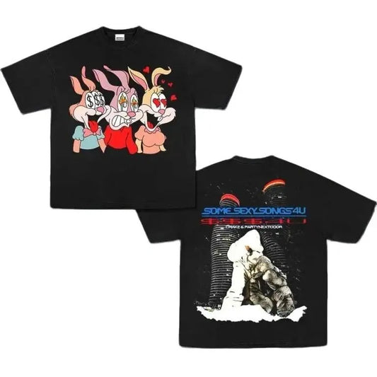 Drake & PARTYNEXTDOOR SSS4U Retro Style T-Shirt for True Fansstyle{n002}2