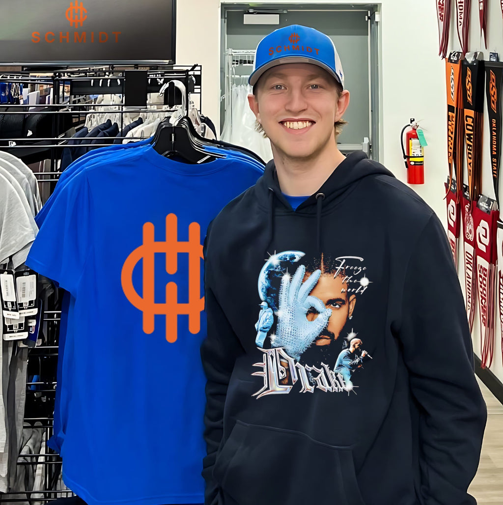 Drake featuring Iceman illustratrion shirt