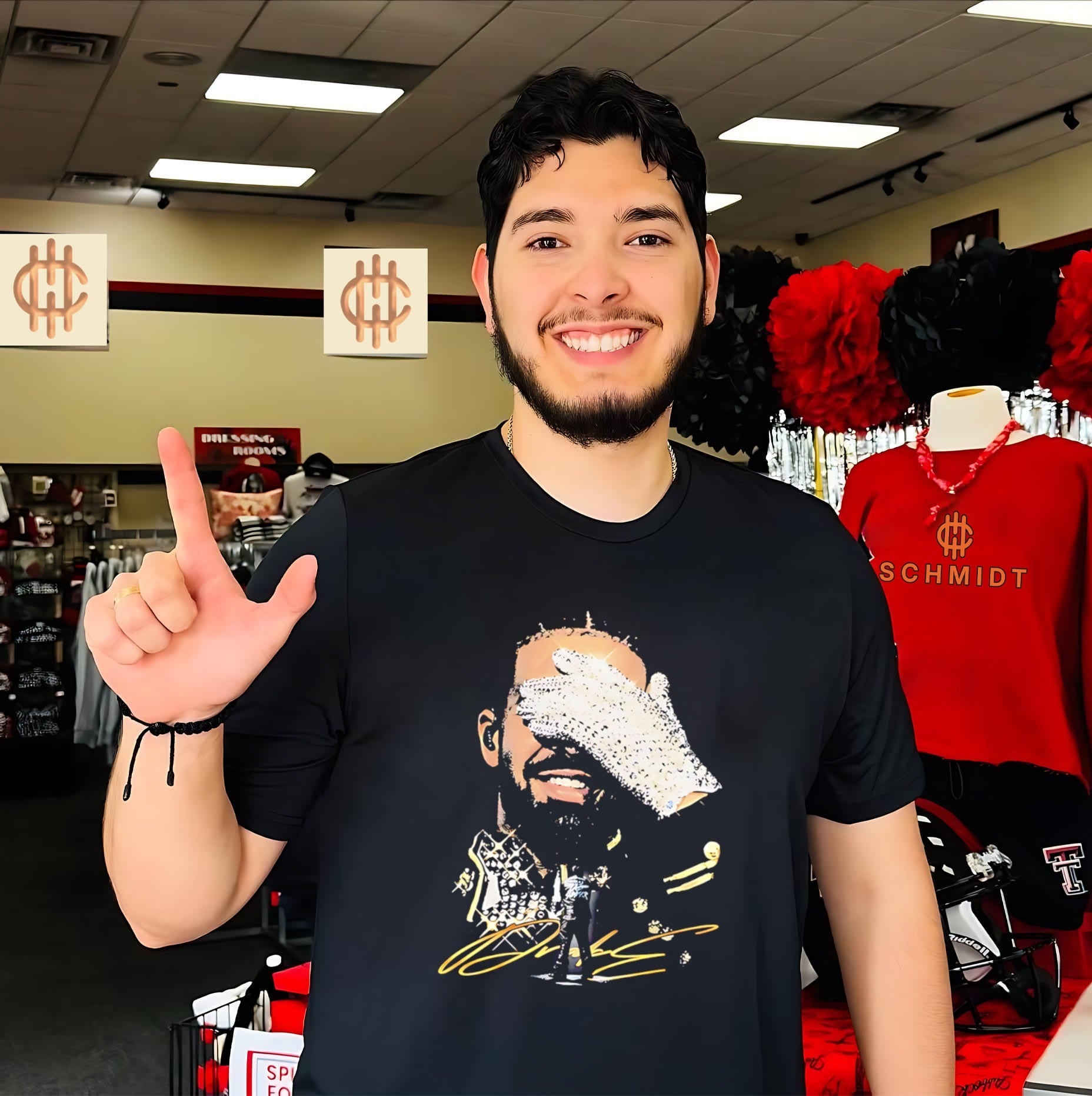Drake featuring Iceman signature shirt