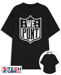 Drew Allen we punt logo shirt