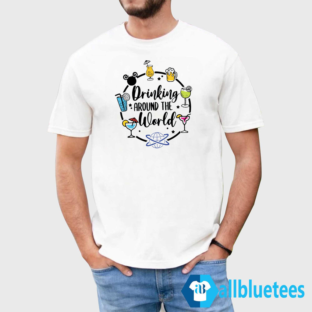 Drinking Around The World Epcot Shirt
