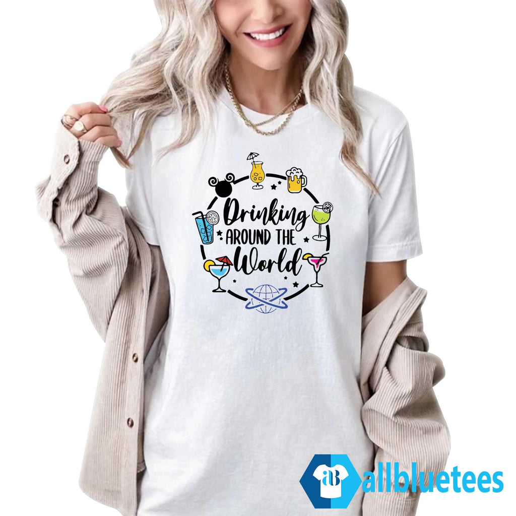 Drinking Around The World Epcot Shirt