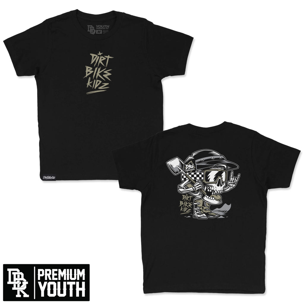 Moto Head - Youth Premium Tee Hoodie, Sweatshirt | CoreVibeTees.com (Image 1)