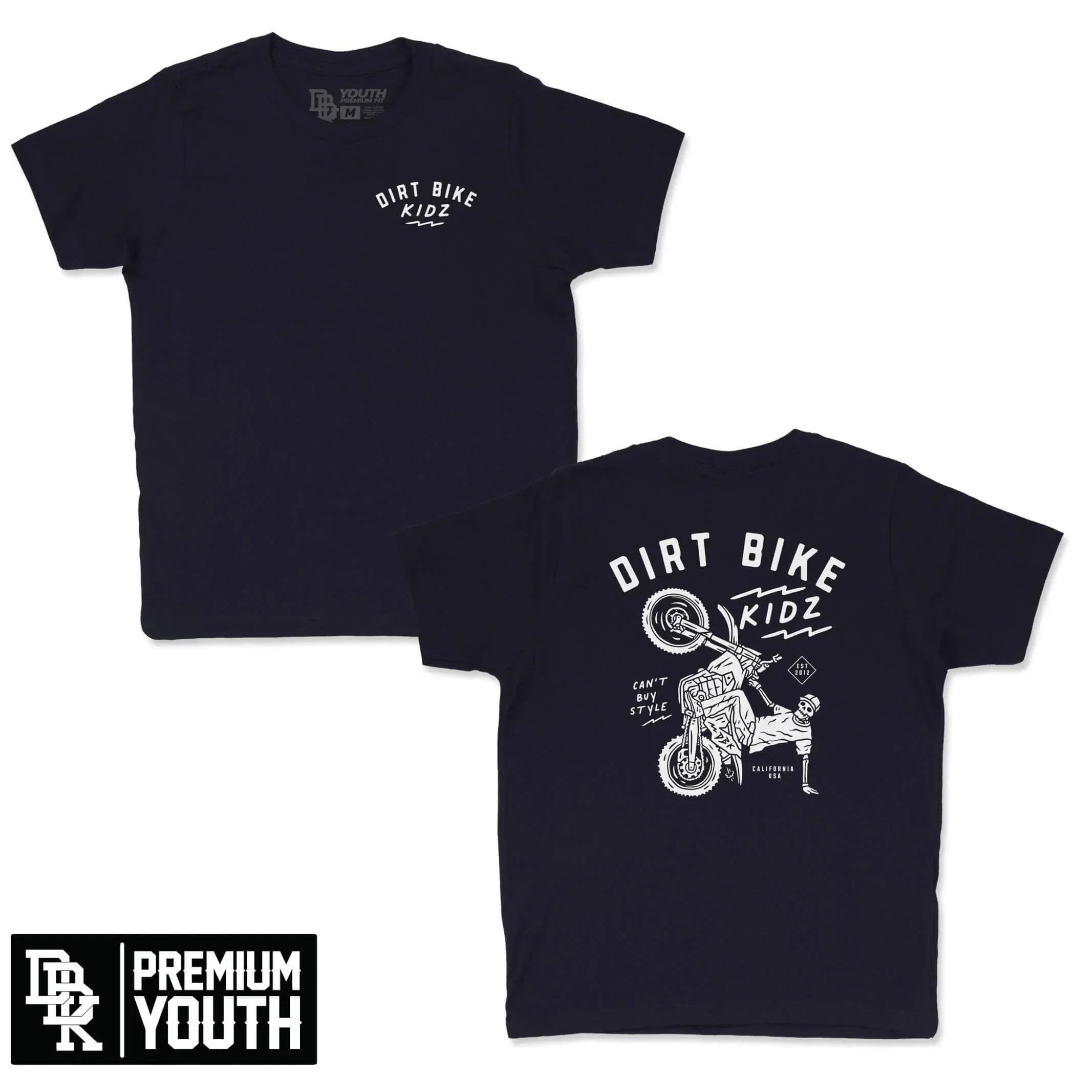 12 O'Clock - Navy Youth Premium Tee Hoodie, Sweatshirt | CoreVibeTees.com (Image 1)