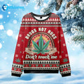 Drugs Not Hugs Don’t Touch Me Ugly Sweater