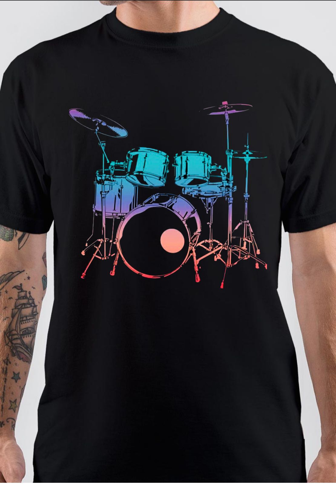 Drummer T-Shirt Style001 Hoodie, Sweatshirt | CoreVibeTees.com