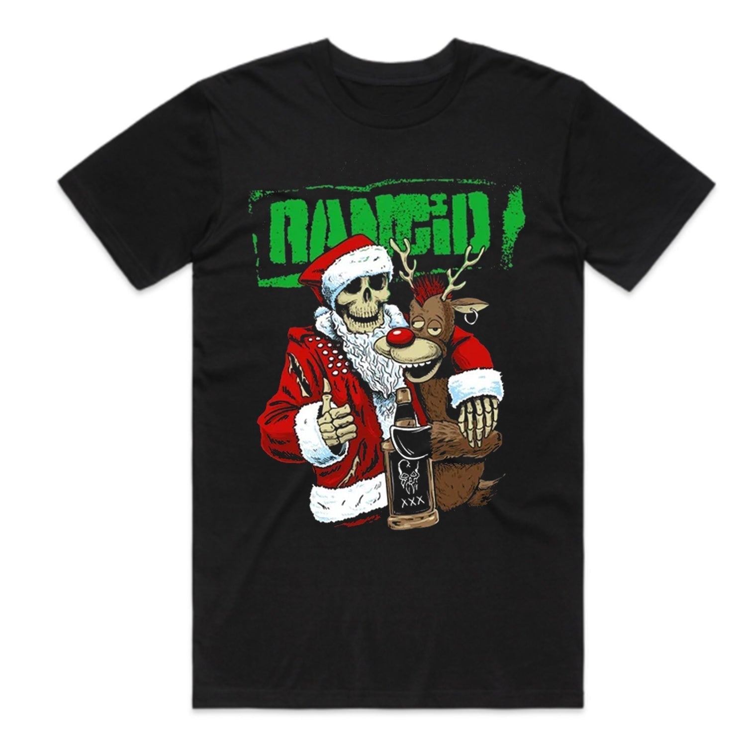 Drunken Santa T-Shirt (Black) Hoodie, Sweatshirt | CoreVibeTees.com