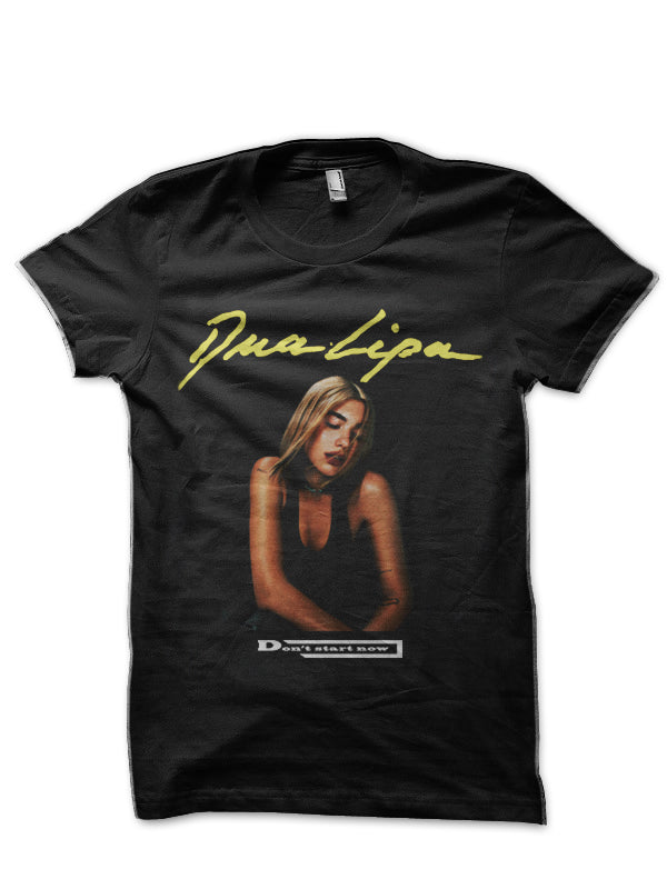 Dua Lipa Black T-Shirt Style004 Hoodie, Sweatshirt | CoreVibeTees.com