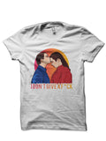 Dua Lipa IDGAF White T-Shirt Hoodie, Sweatshirt | CoreVibeTees.com