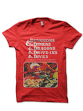 Dungeons & Drive-ins & Diners & Dragons & Dives Red T-Shirt Hoodie, Sweatshirt | CoreVibeTees.com