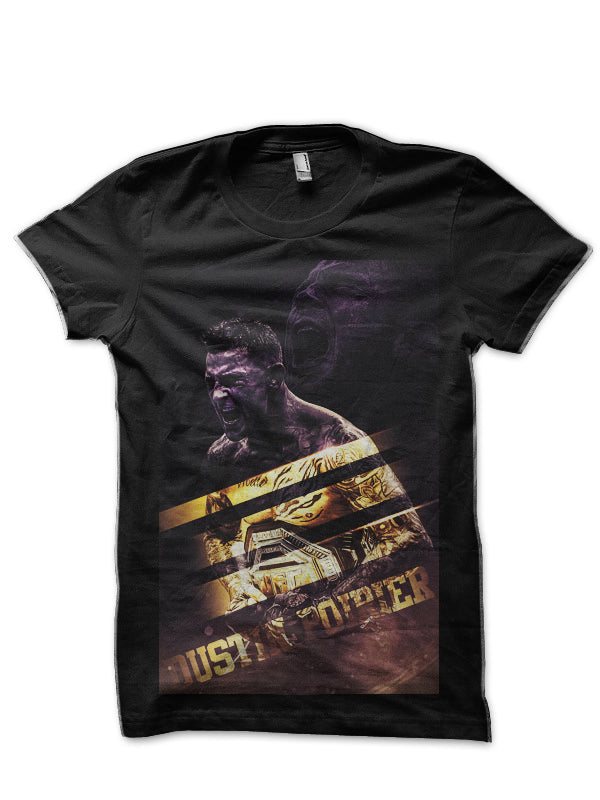 Dustin Poirier Black T-Shirt Style008 Hoodie, Sweatshirt | CoreVibeTees.com