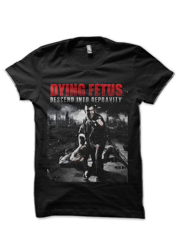 Dying Fetus Black T-Shirt Style003 Hoodie, Sweatshirt | CoreVibeTees.com