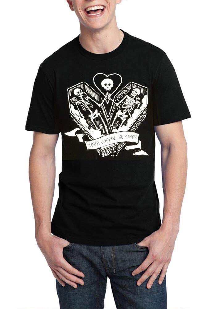 Alkaline Trio Your Coffin Or Mine Black T-Shirt Hoodie, Sweatshirt | CoreVibeTees.com