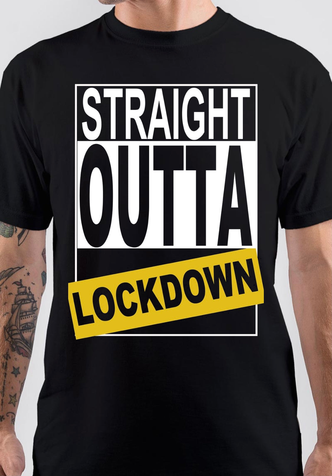 Straight Outta Lockdown T-Shirts, Hoodie, Sweatshirt | CoreVibeTees.com