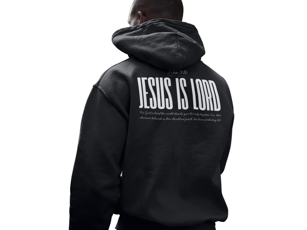JESUS IS LORD Hoodie T-Shirts, Sweatshirt | CoreVibeTees.com (Image 3)