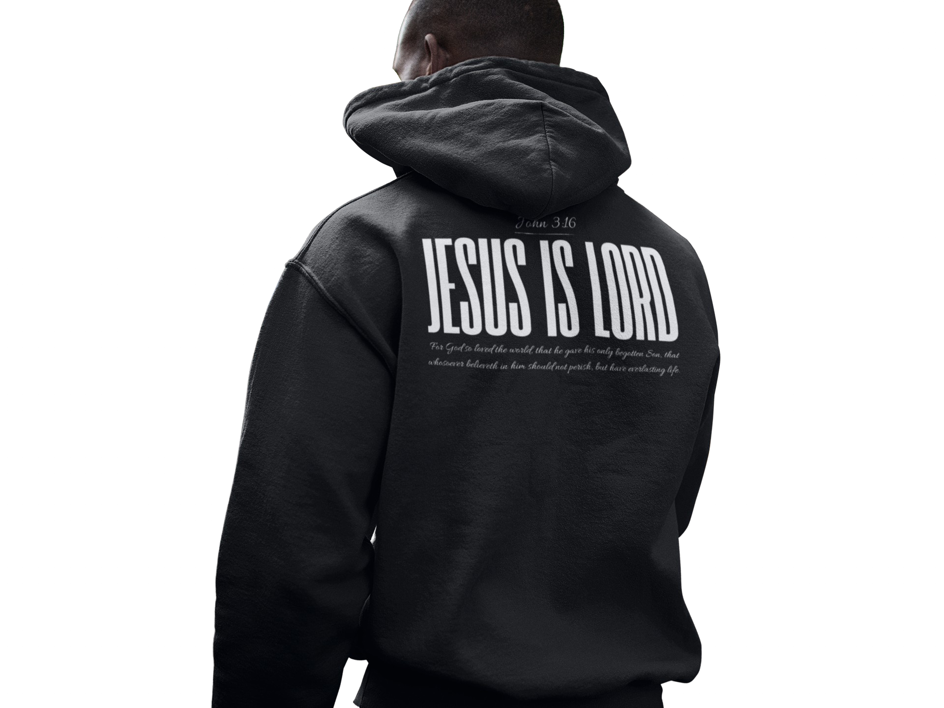 JESUS IS LORD Hoodie T-Shirts, Sweatshirt | CoreVibeTees.com (Image 3)