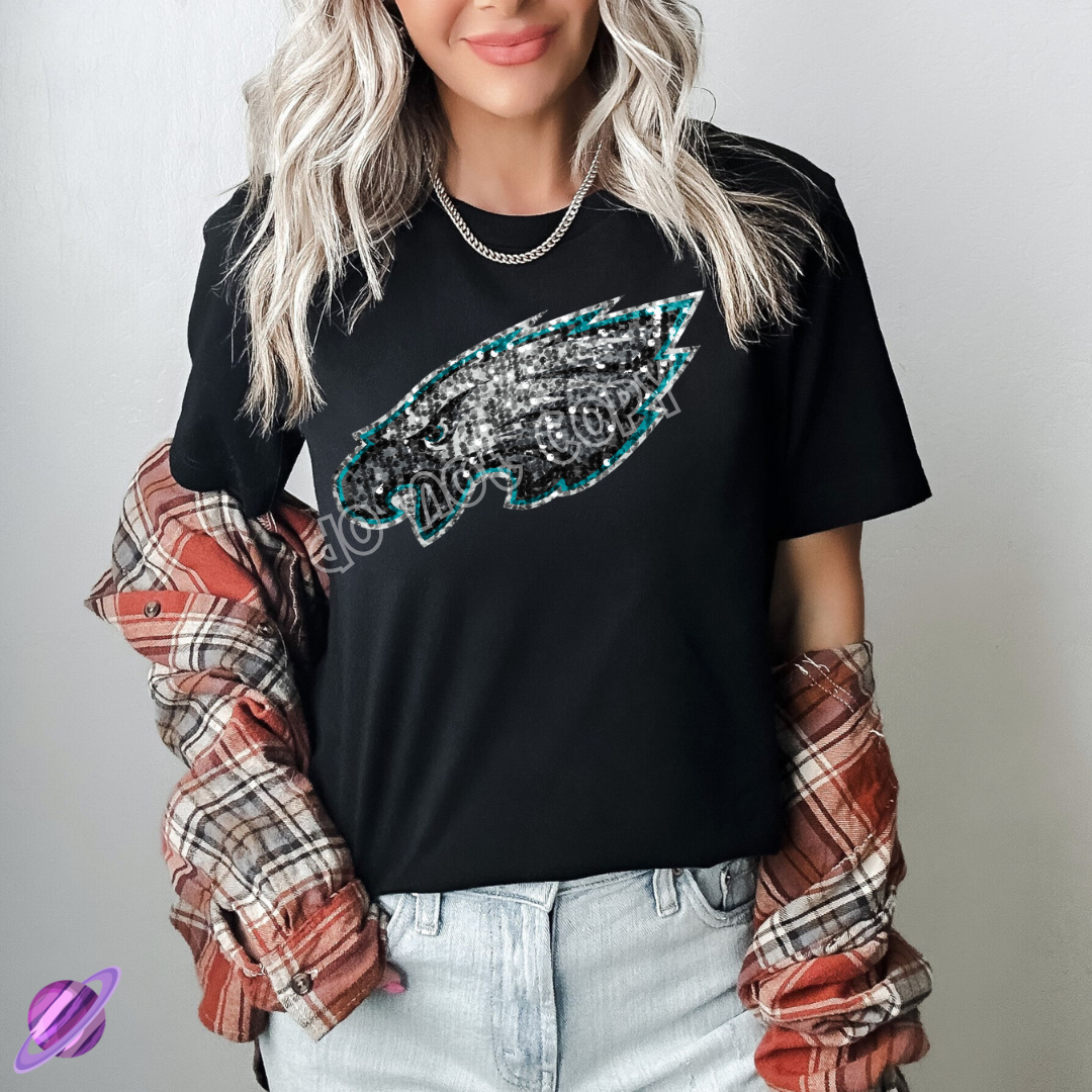 EAG SEQUIN FB UNISEX TEE ADULTS/KIDS Hoodie, Sweatshirt | CoreVibeTees.com (Image 1)