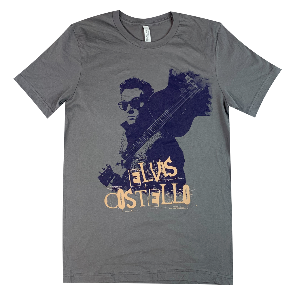 Guitar Asphalt Grey T-Shirt Hoodie, Sweatshirt | CoreVibeTees.com (Image 1)