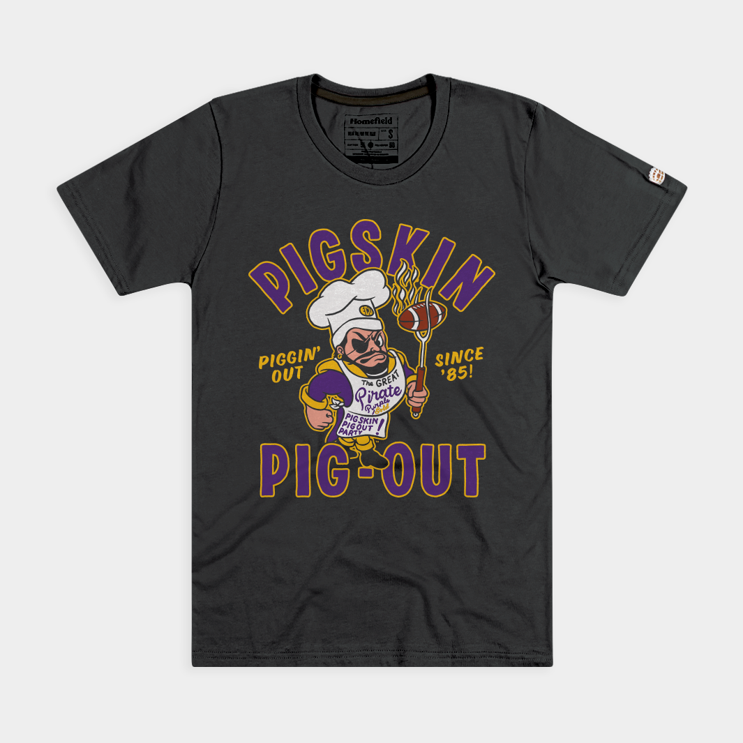 East Carolina Pirates 2024 Pigskin Pig-Out Tee Style001 Hoodie, Sweatshirt | CoreVibeTees.com (Image 1)