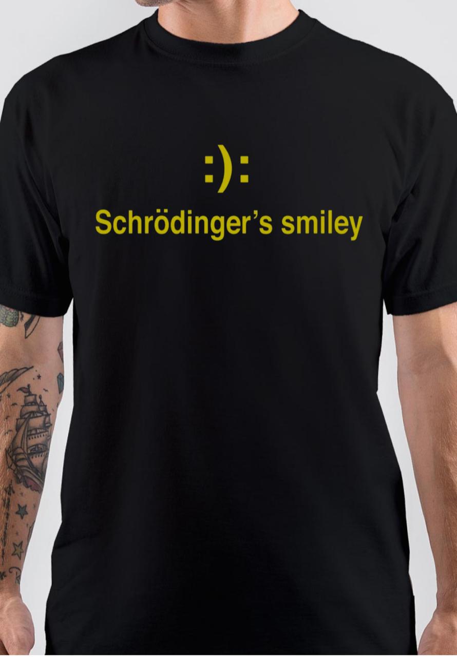 Schrodinger Smiley T-Shirt Hoodie, Sweatshirt | CoreVibeTees.com