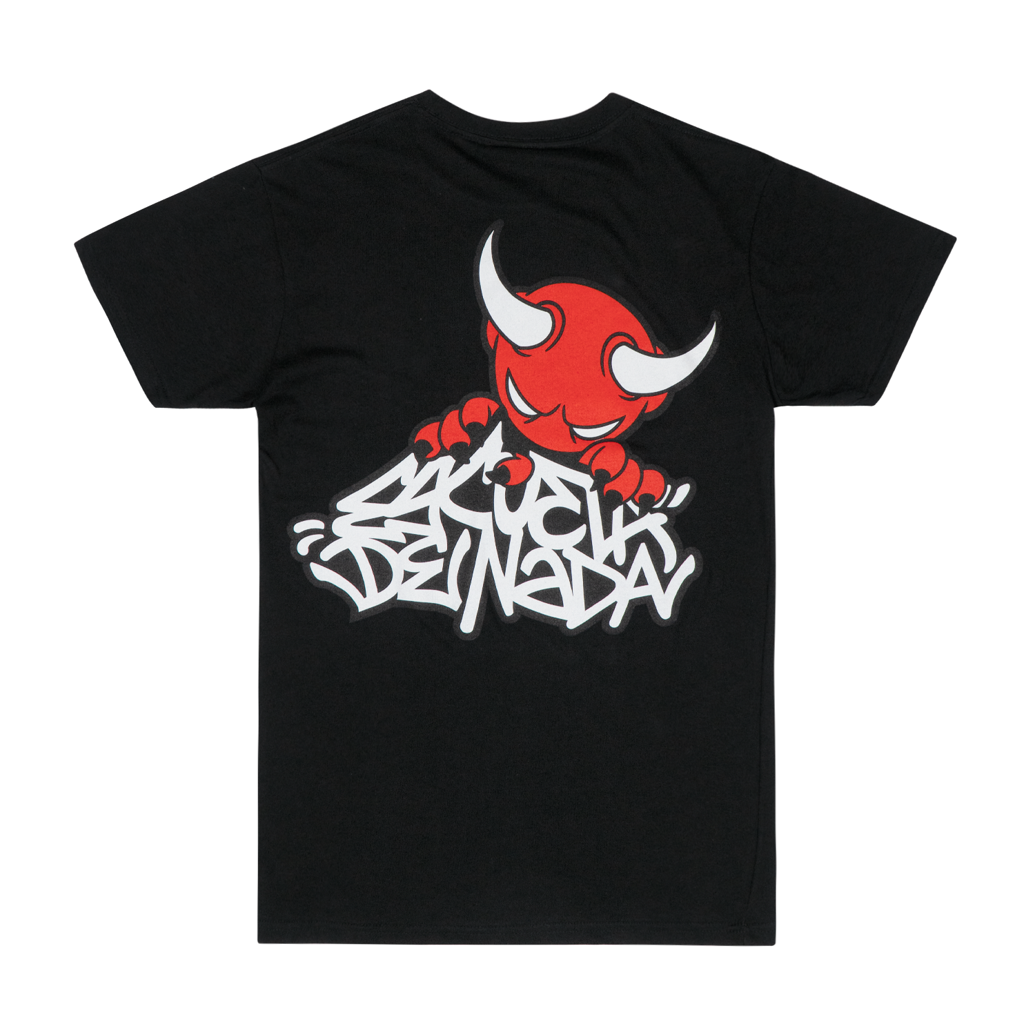 Escuela De Nada - Demonio Black Tee Hoodie, Sweatshirt | CoreVibeTees.com (Image 1)