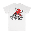Escuela De Nada - Demonio White Tee Hoodie, Sweatshirt | CoreVibeTees.com (Image 1)
