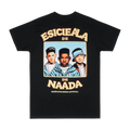 Escuela De Nada - Esicieala de Naada Black Tee Hoodie, Sweatshirt | CoreVibeTees.com (Image 1)