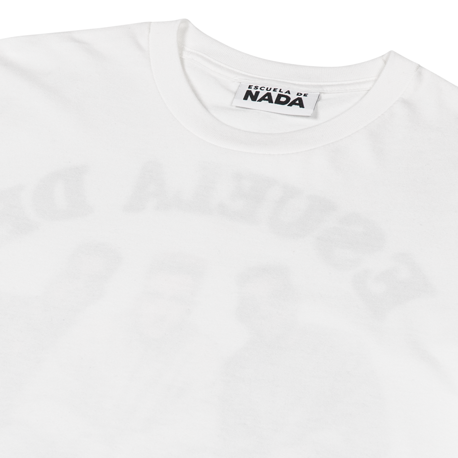 Escuela De Nada - AI White Tee Hoodie, Sweatshirt | CoreVibeTees.com (Image 5)