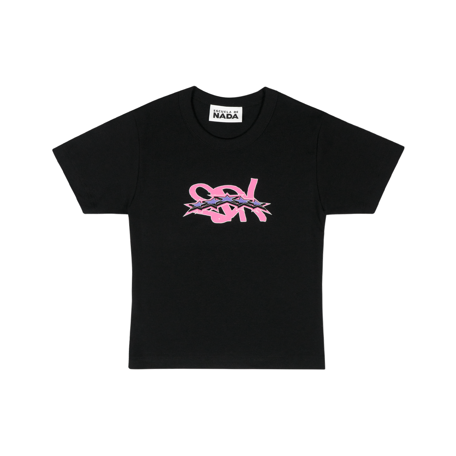 Escuela De Nada - 4 the Girlies Black Baby Tee Hoodie, Sweatshirt | CoreVibeTees.com (Image 1)
