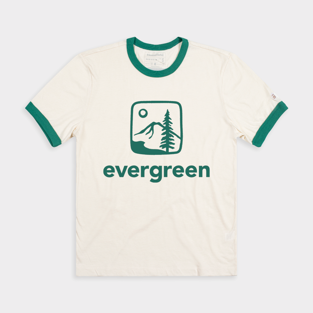 The Evergreen State College Retro-Inspired Logo Ringer Tee Style001 Hoodie, Sweatshirt | CoreVibeTees.com