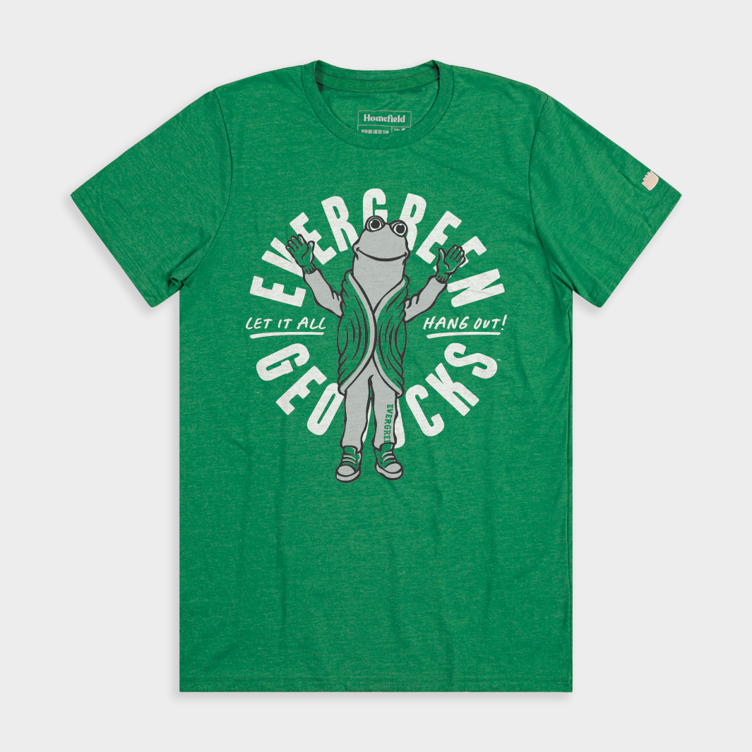 The Evergreen State College Geoducks "Let It All Hang Out" Tee Style001 Hoodie, Sweatshirt | CoreVibeTees.com (Image 1)