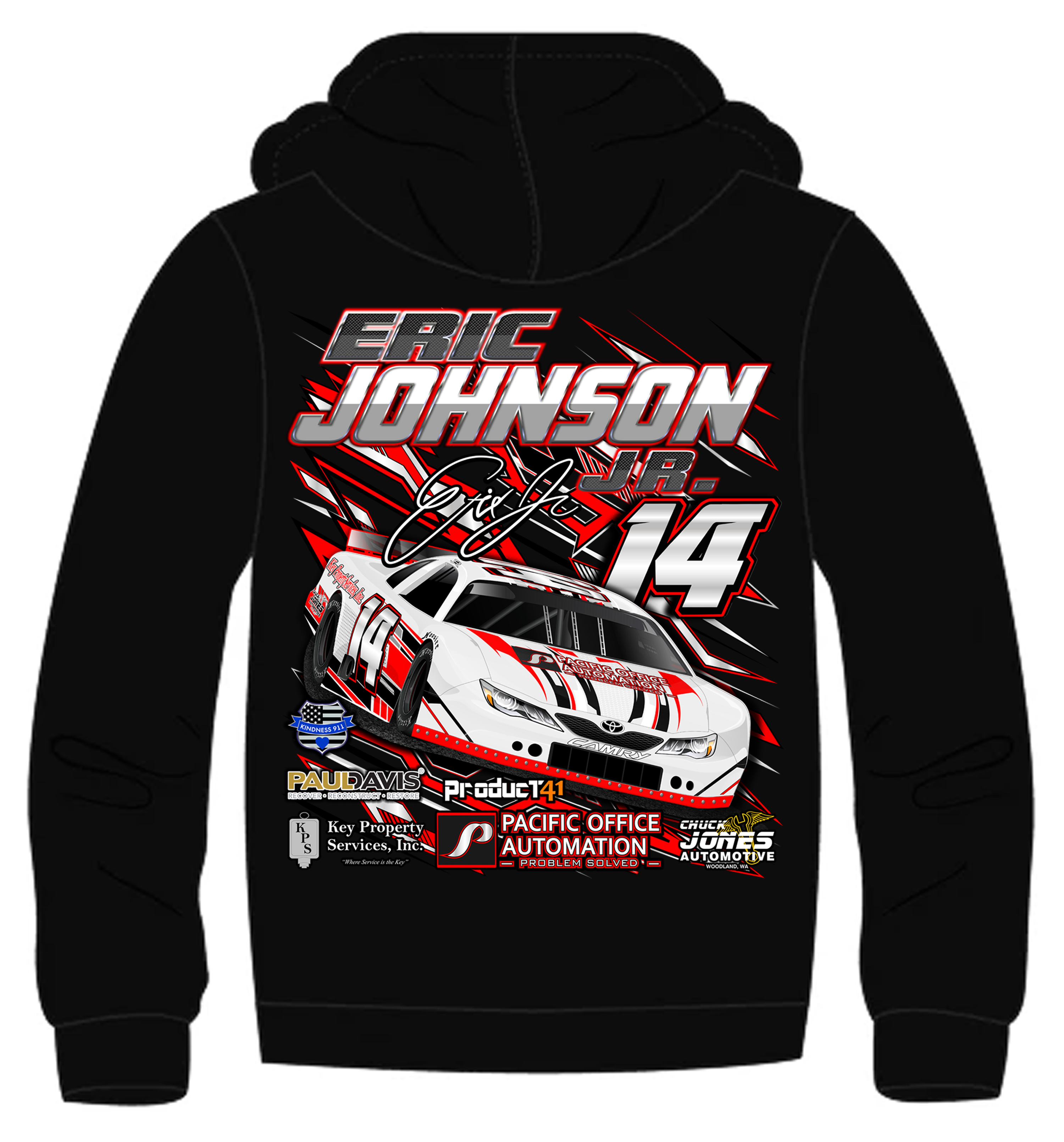 Eric Johnson Jr #14 Sweatshirt T-Shirts, Hoodie | CoreVibeTees.com (Image 1)