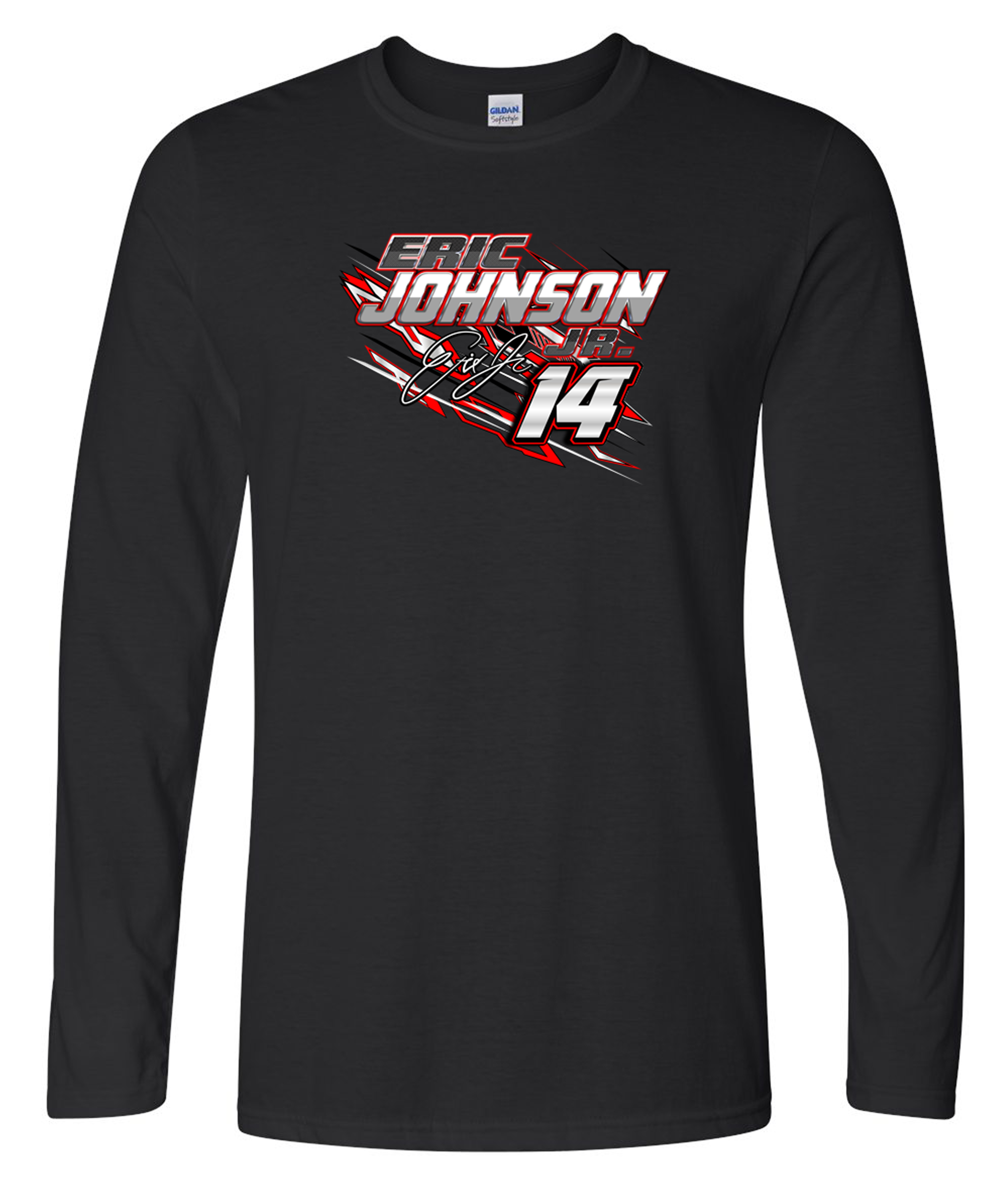 Eric Johnson Jr #14 Long Sleeve T-Shirt Hoodie, Sweatshirt | CoreVibeTees.com (Image 2)