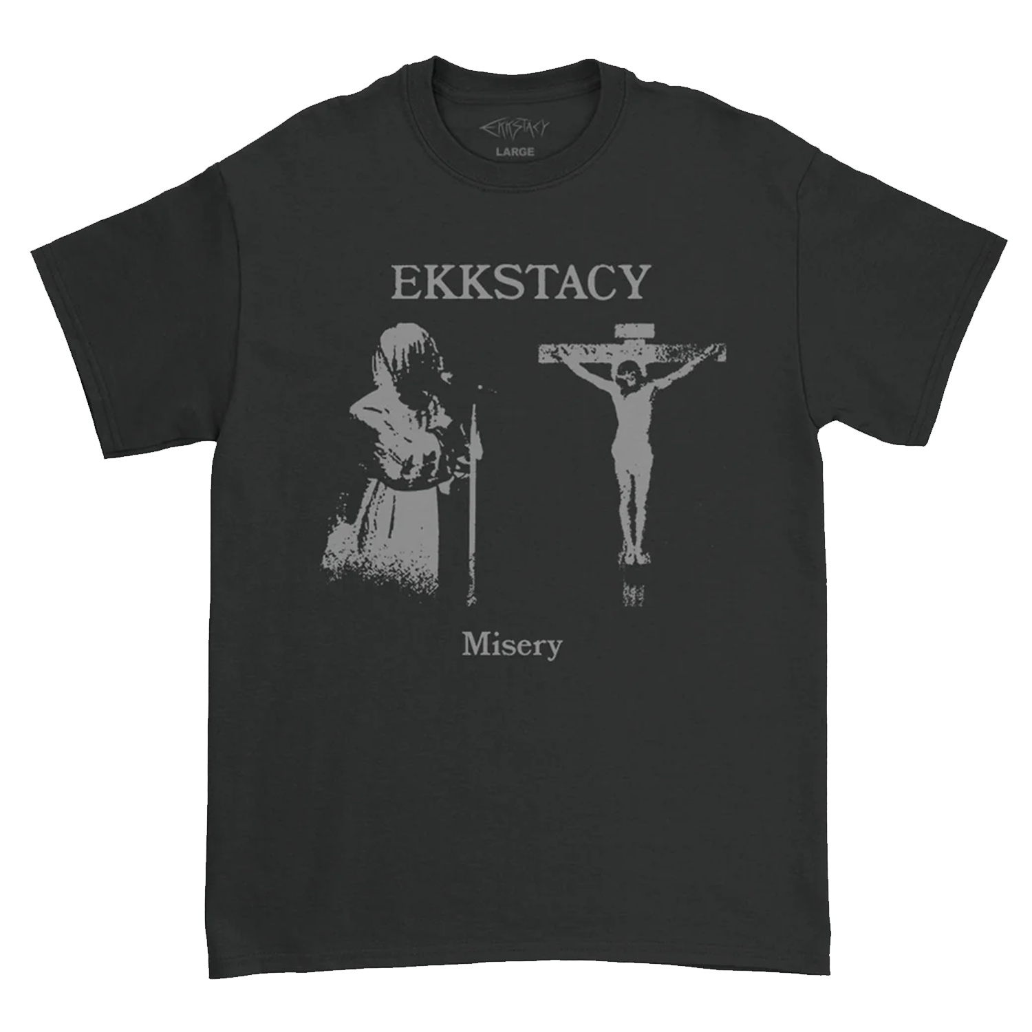 Crucifix Misery Tee (Black) Hoodie, Sweatshirt | CoreVibeTees.com