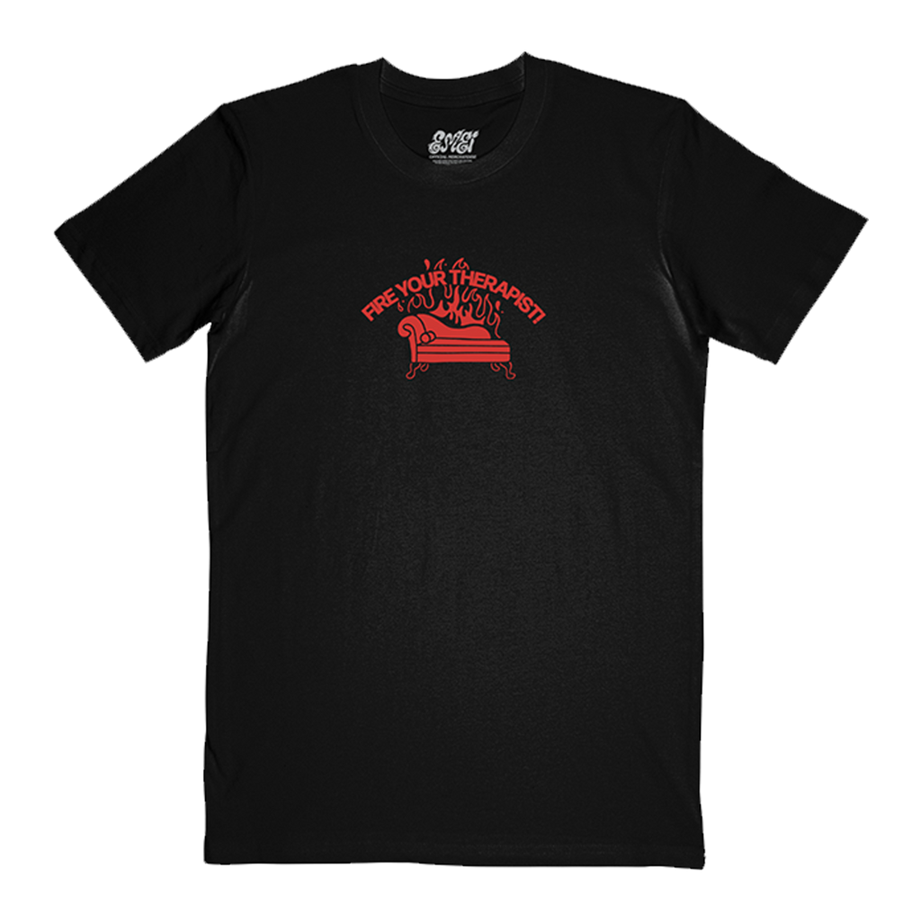 Fire Your Therapist T-Shirt (Black) Hoodie, Sweatshirt | CoreVibeTees.com