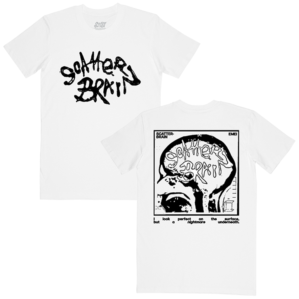 Scatterbrain T-Shirt (White) Hoodie, Sweatshirt | CoreVibeTees.com
