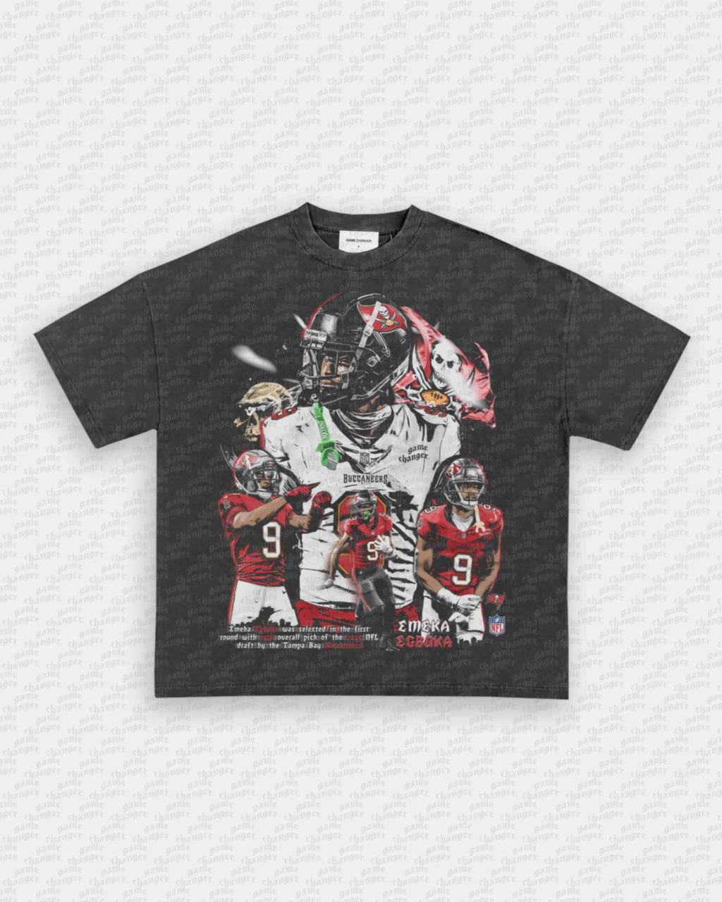 EMEKA EGBUKA - BUCS TEE Hoodie, Sweatshirt | CoreVibeTees.com (Image 2)