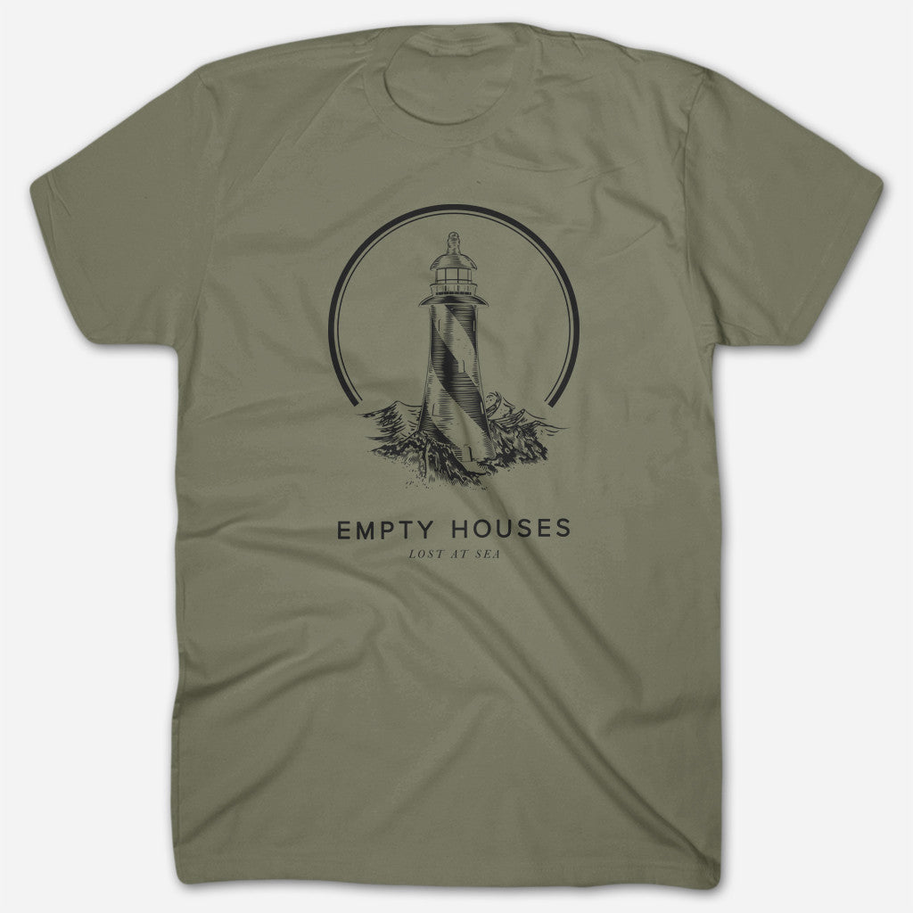 Lost At Sea Military Green T-Shirt Hoodie, Sweatshirt | CoreVibeTees.com (Image 1)