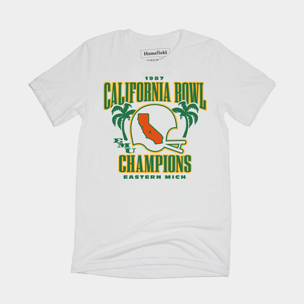 Eastern Michigan 1987 California Bowl Tee Style001 Hoodie, Sweatshirt | CoreVibeTees.com