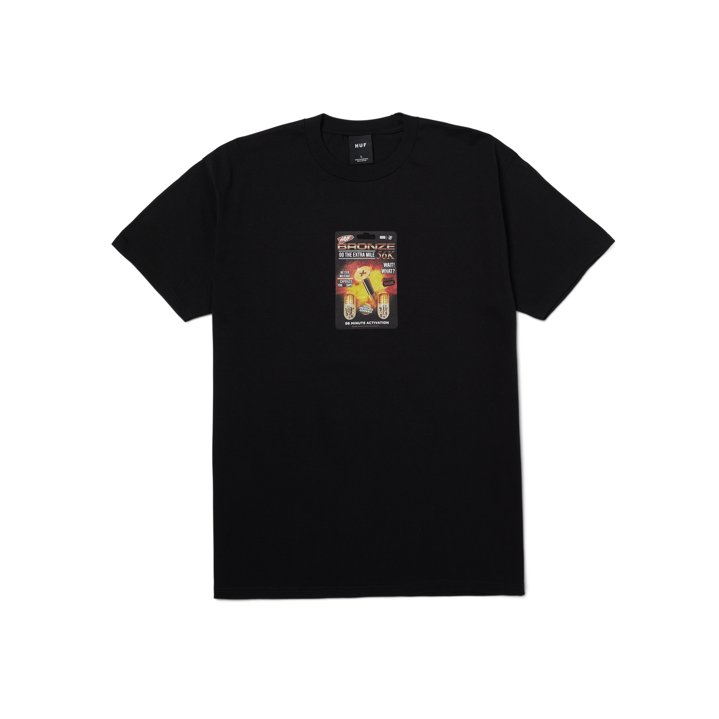 HUF x Bronze56K Enhanced T-Shirt Hoodie, Sweatshirt | CoreVibeTees.com (Image 1)