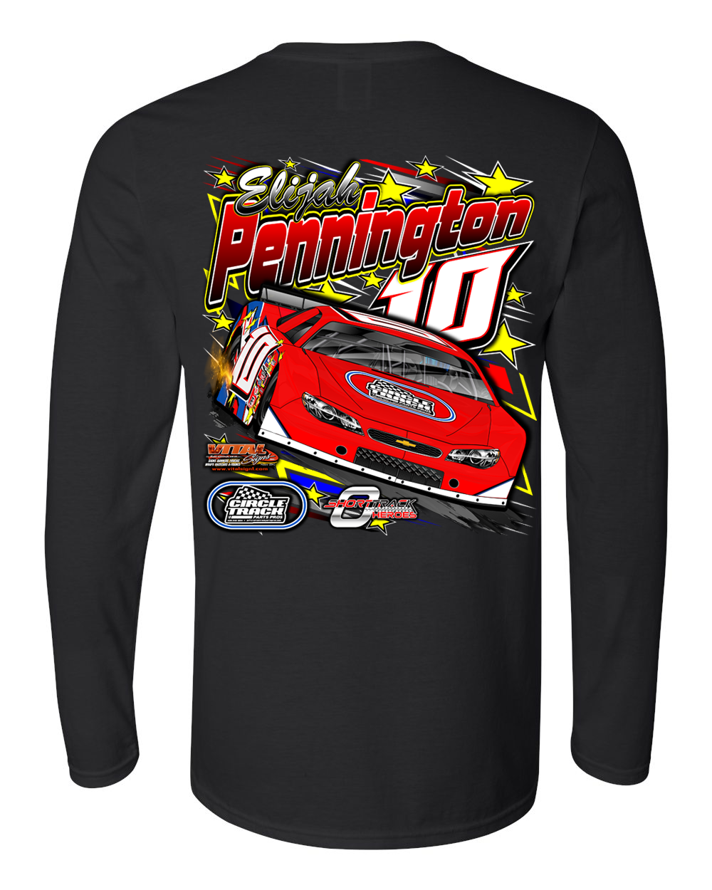 Elijah Pennington Long Sleeve T-Shirt Hoodie, Sweatshirt | CoreVibeTees.com (Image 1)