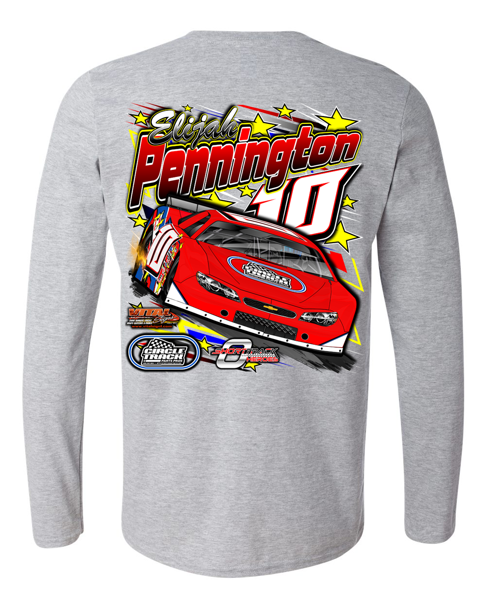 Elijah Pennington Long Sleeve T-Shirt Hoodie, Sweatshirt | CoreVibeTees.com (Image 3)