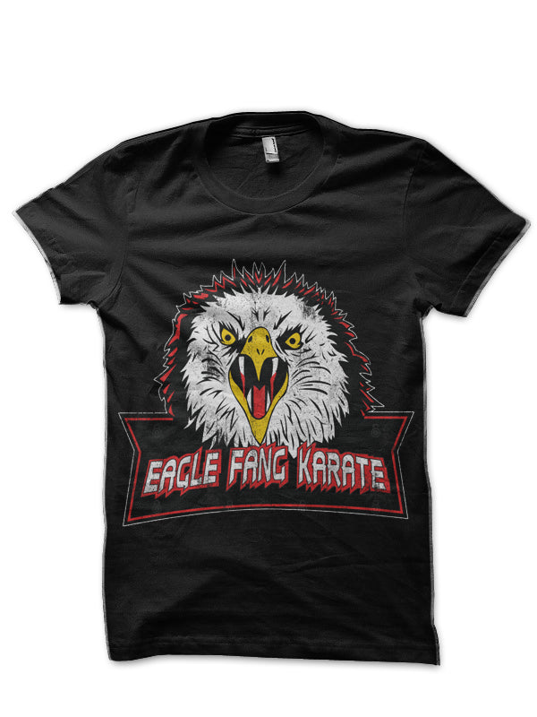 Eagle Fang Karate Vintage Style Cobra Kai Black T-Shirt Hoodie, Sweatshirt | CoreVibeTees.com