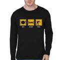 Eat Sleep Pool Full Sleeve T-Shirt Hoodie, Sweatshirt | CoreVibeTees.com