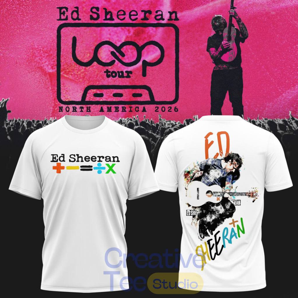 Ed Sheeran Loop Tour 2026 Special Tee