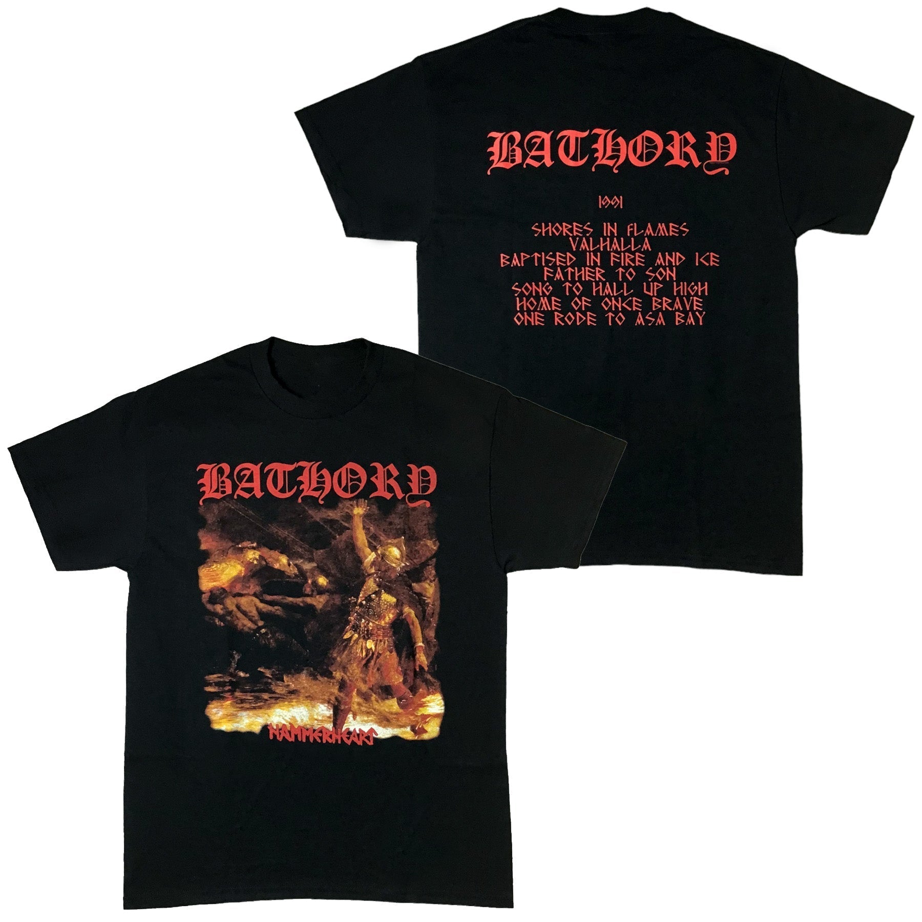 Bathory - Hammerheart T-Shirt Hoodie, Sweatshirt | CoreVibeTees.com (Image 1)