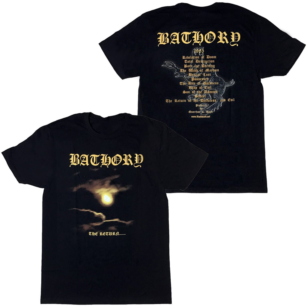 Bathory - The Return t-shirt Hoodie, Sweatshirt | CoreVibeTees.com (Image 1)