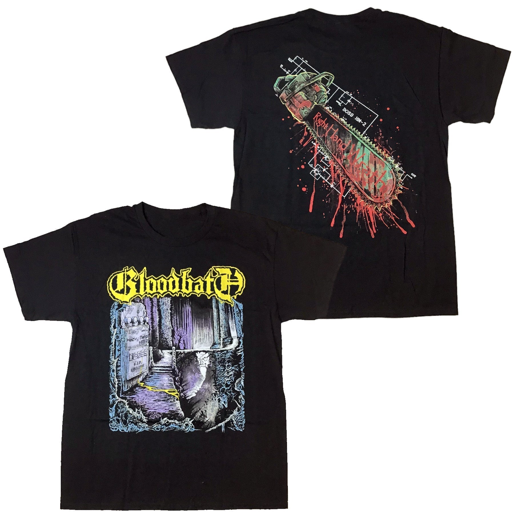 Bloodbath - Right Hand Wrath t-shirt Hoodie, Sweatshirt | CoreVibeTees.com (Image 1)